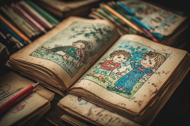 Ketika Halaman yang Dibalik Membawa Kembali Kondisi Tangan Kecil yang Pernah Memegang Krayon dengan Penuh Semangat